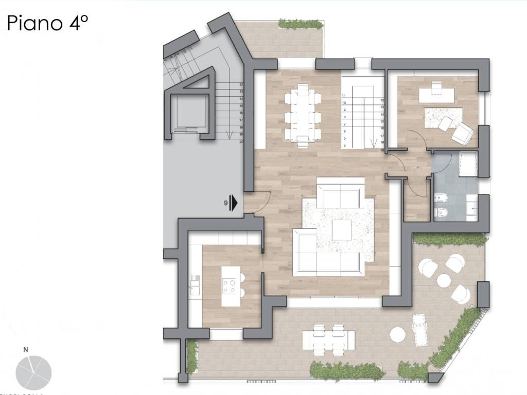 Appartamento a Saronno in Via Monte Grappa, 21 - Foto 2