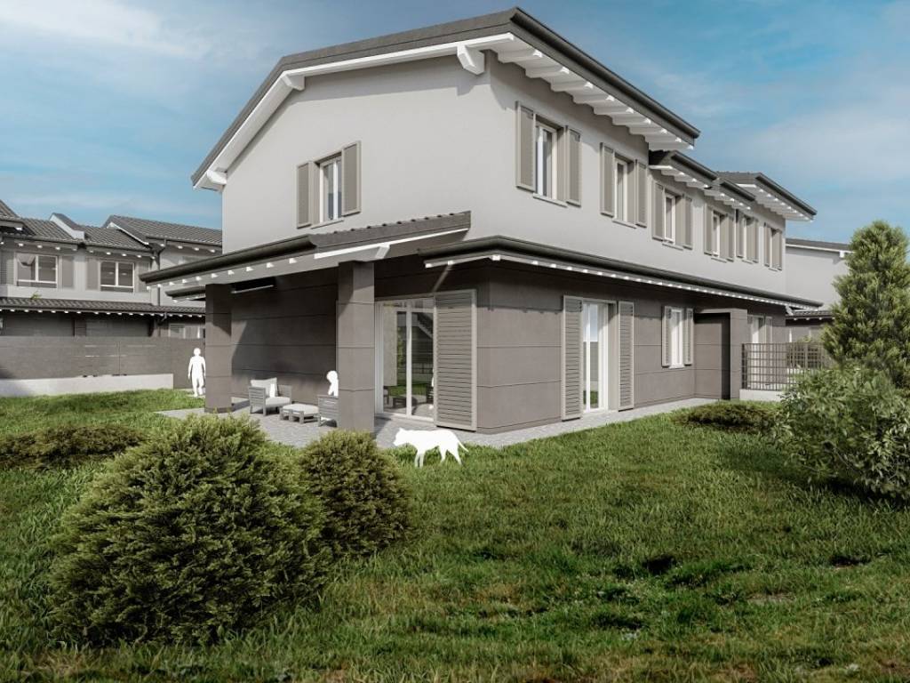 Villa a Calvenzano in VIA SAMUELE TRESOLDI , - Foto 3