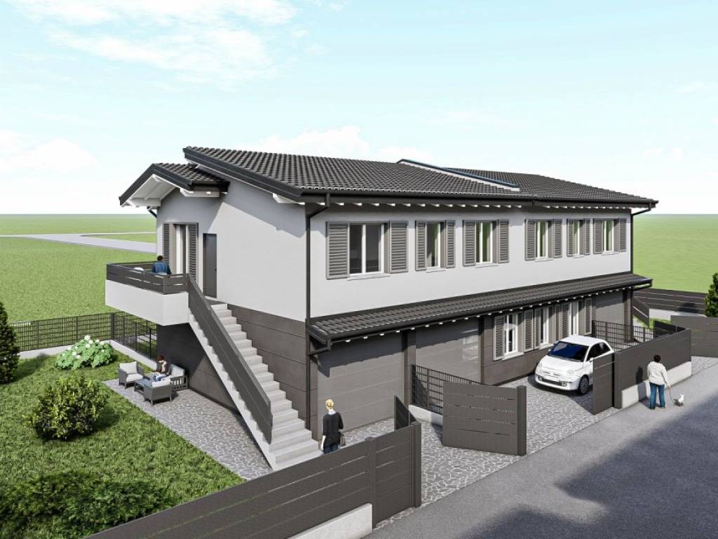 Villa a Calvenzano in VIA SAMUELE TRESOLDI , - Foto 5