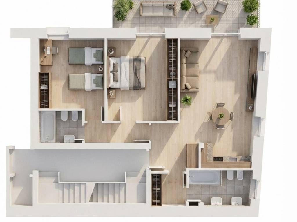 Appartamento a Melzo in Via Montello, 12 - Foto 2