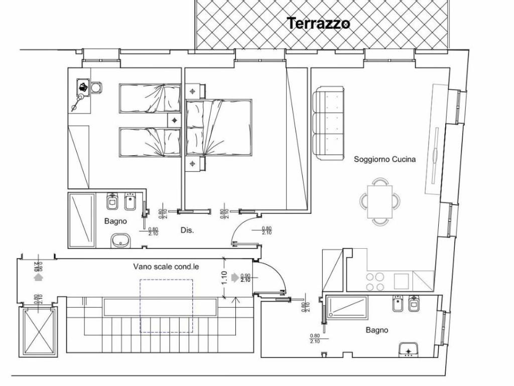 Appartamento a Melzo in Via Montello, 12 - Foto 3