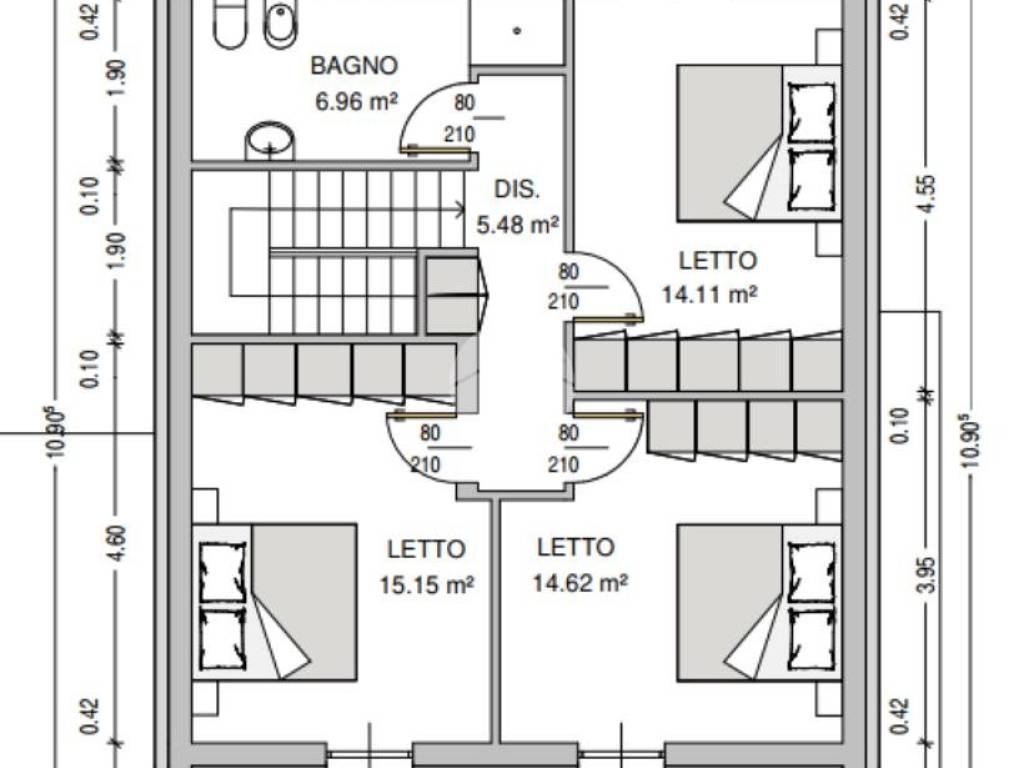 Villa a Borgo virgilio in Via Cervi, 33 - Foto 3
