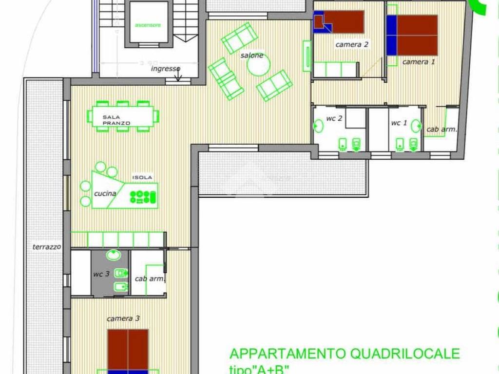 Appartamento a Caserta in Via Claudio, 47 - Foto 2