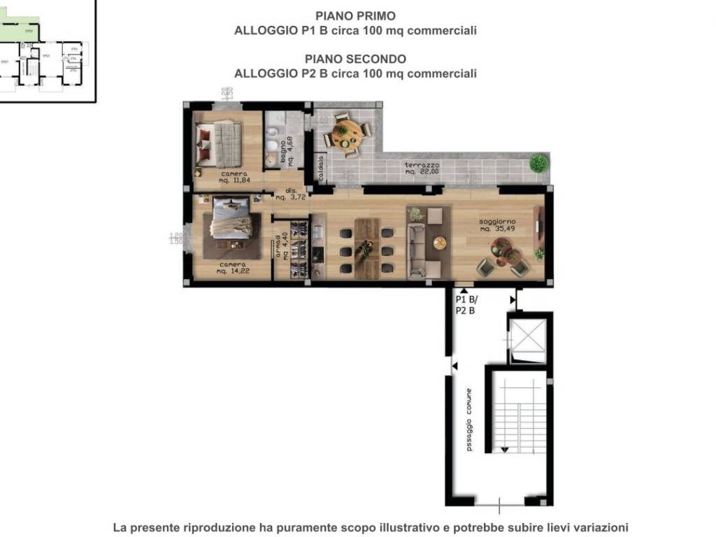 Appartamento a Piossasco in Via Rivalta, 16 - Foto 2