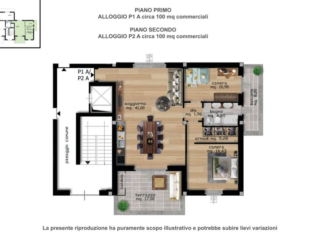 Appartamento a Piossasco in Via Rivalta, 16 - Foto 3