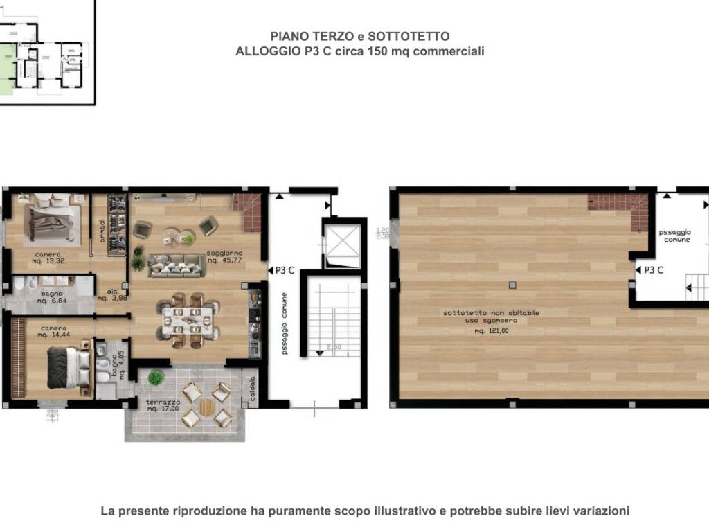 Appartamento a Piossasco in Via Rivalta, 16 - Foto 4