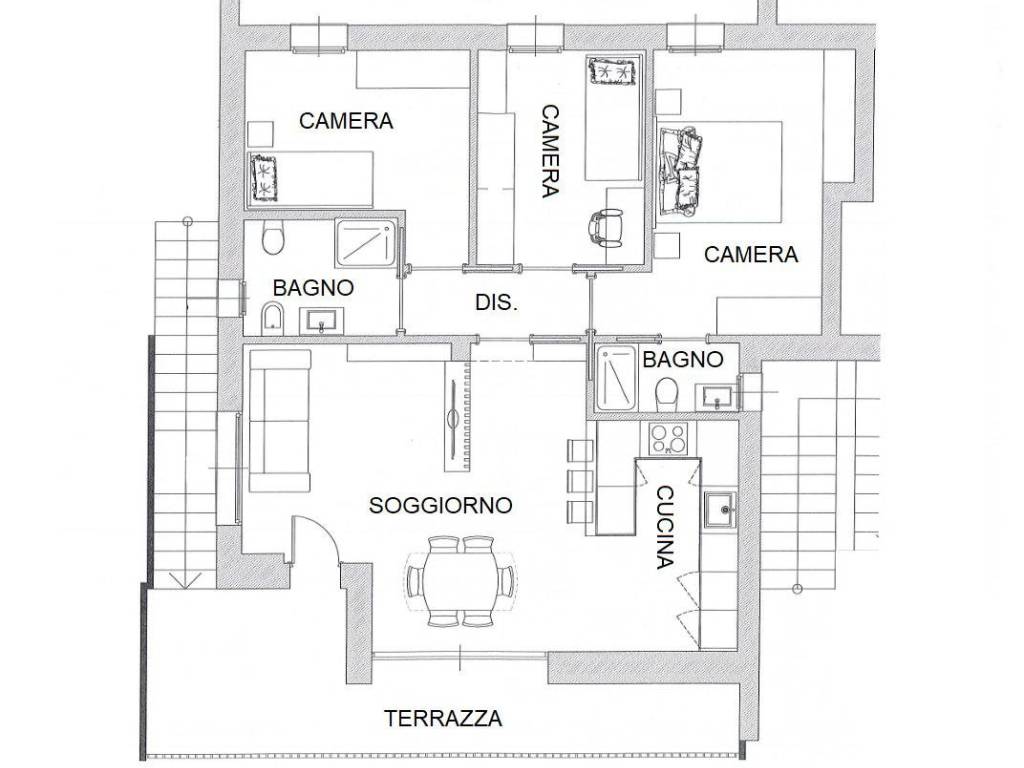 Appartamento a Castelfranco veneto in Via U. Saba, 12 - Foto 5