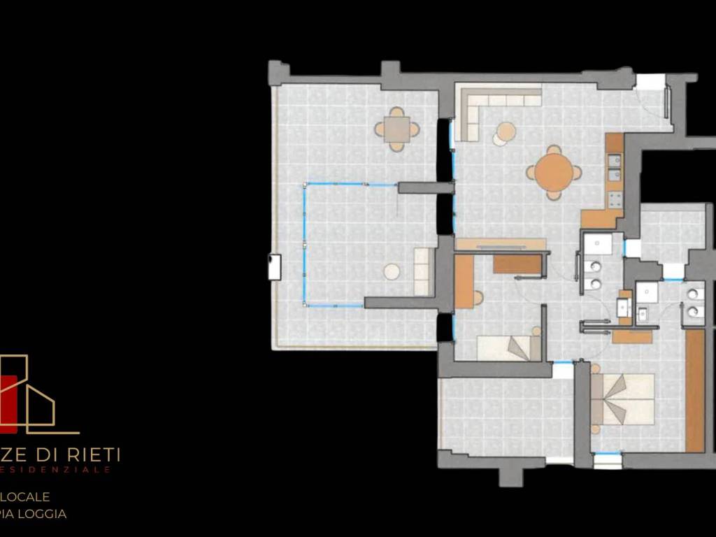 Appartamento a Rieti in Via Camposaino - Foto 4