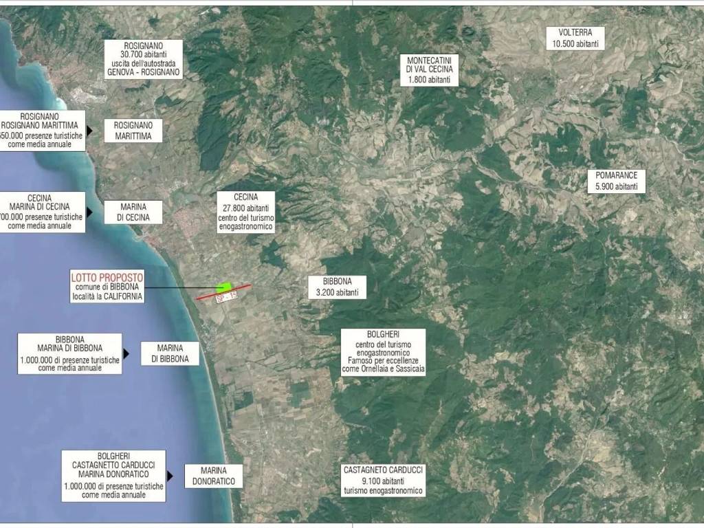 Terreno a Bibbona in Urb. La California Cecina Centro - Foto 4