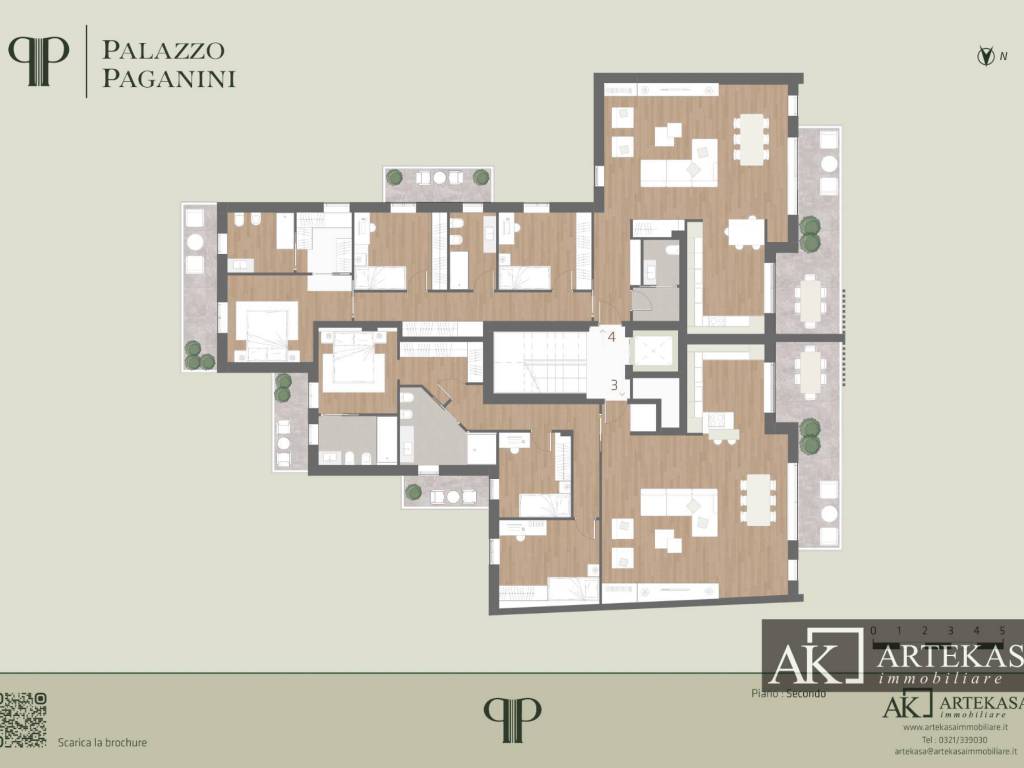 Appartamento a Novara in Via Paganini, 8 - Foto 3