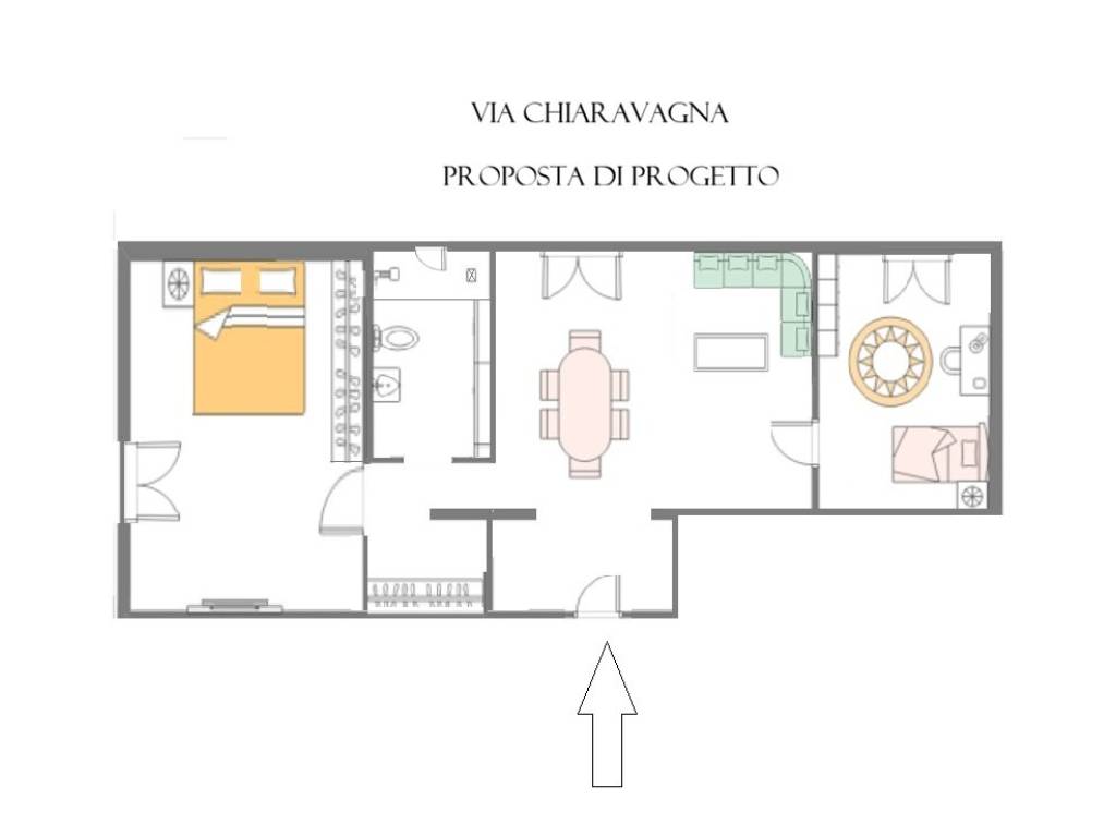 Appartamento a Genova in Via Chiaravagna, 124 - Foto 2