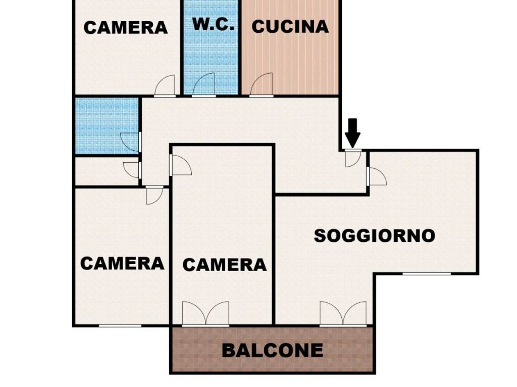 Appartamento a Palermo in Via Nairobi, 12 - Foto 2