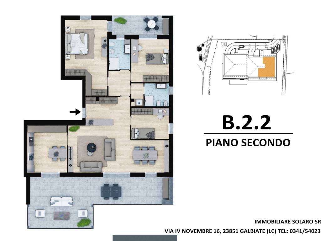 Appartamento a Galbiate in Via Solaro - Foto 2