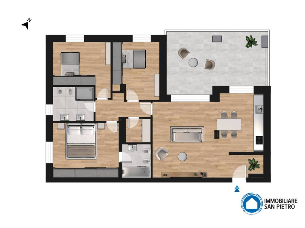 Appartamento a Budrio in Via Benedetto Orsoni - Foto 3