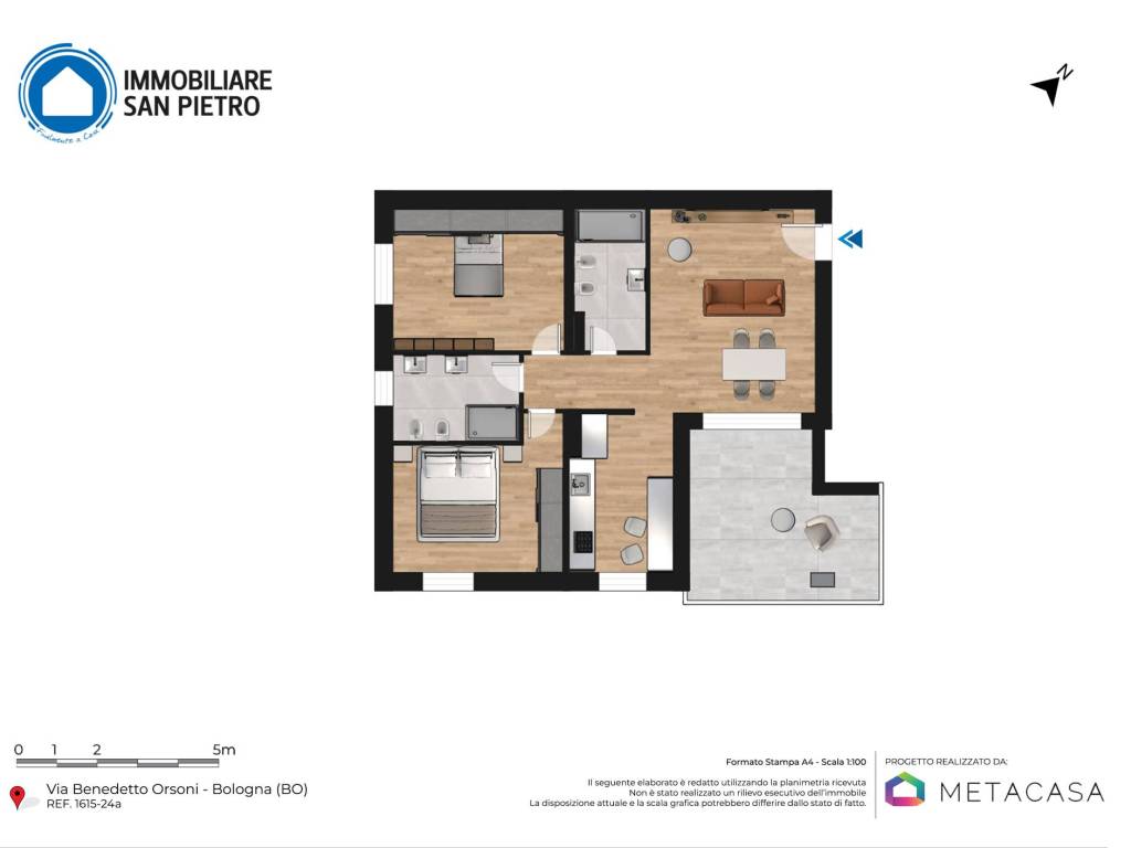 Appartamento a Budrio in Via Benedetto Orsoni - Foto 5