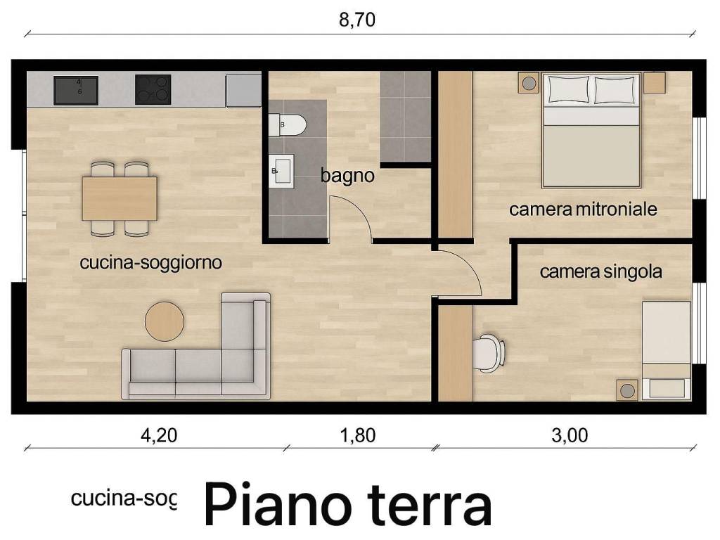 Villa a Cinisi in Via Alcide De Gasperi - Foto 4