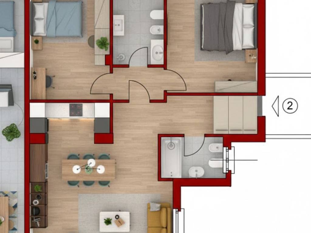 Appartamento a Cermenate in Via Ronzoni - Foto 2