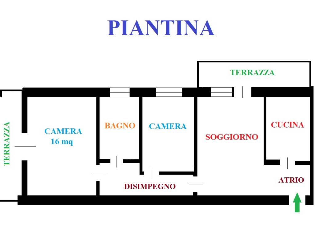 Appartamento a Udine in Via Saluzzo, 10 - Foto 3