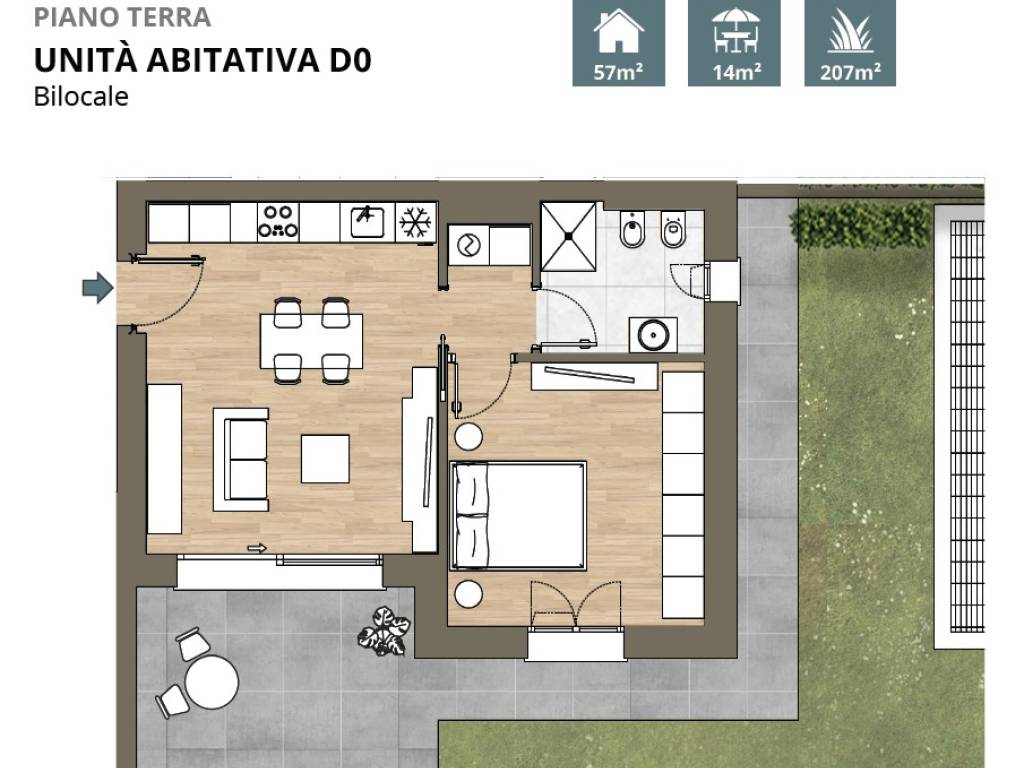 Appartamento a Como in Via San Giacomo, 9 - Foto 4