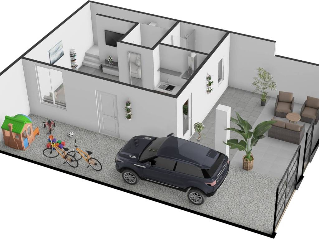 Villetta a schiera a Cagliari in Via Eugenio Montale - Foto 2