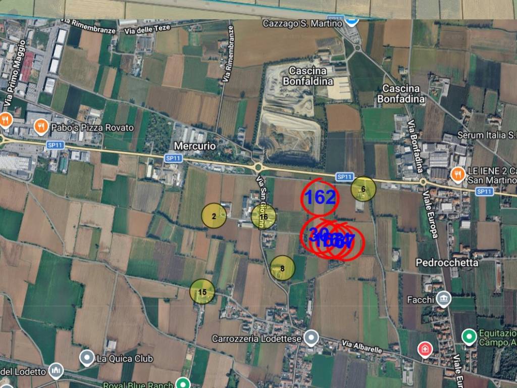 Terreno a Rovato in Strada Provinciale Padana Superiore, 11 - Foto 4