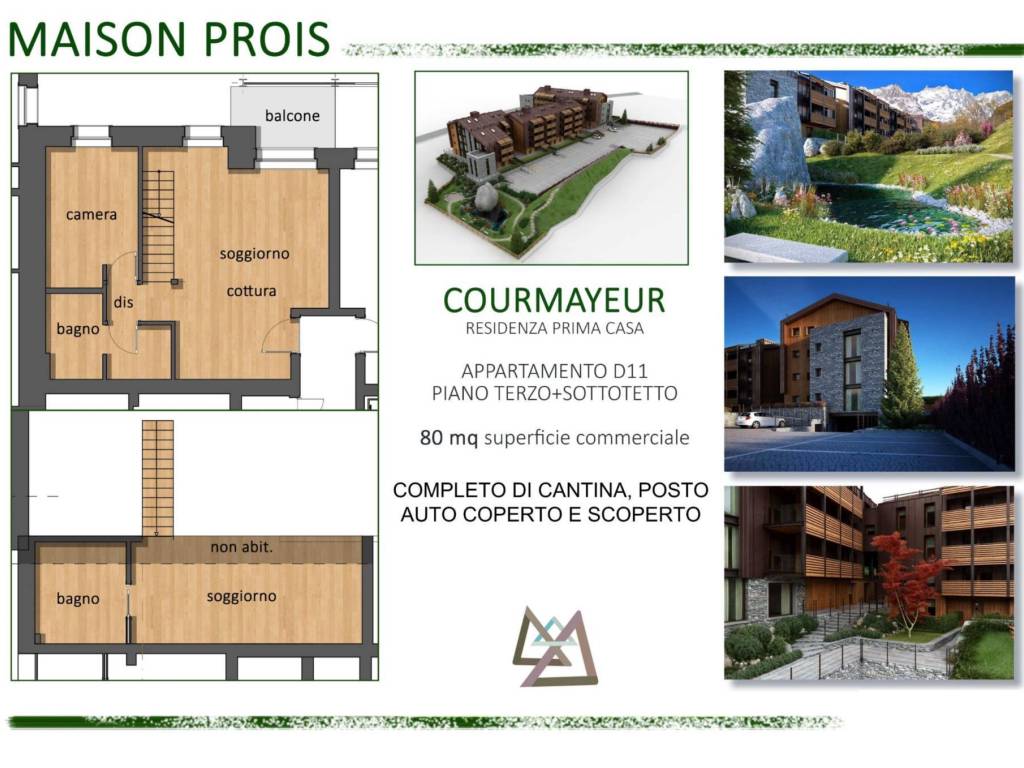 Appartamento a Courmayeur in Strada Larzey - Foto 2