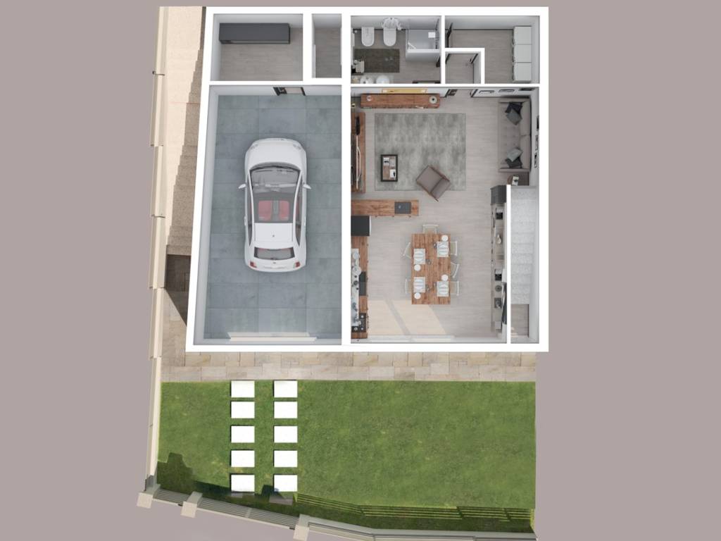 Villetta a schiera a Cagliari in Via Eugenio Montale, 30 - Foto 3