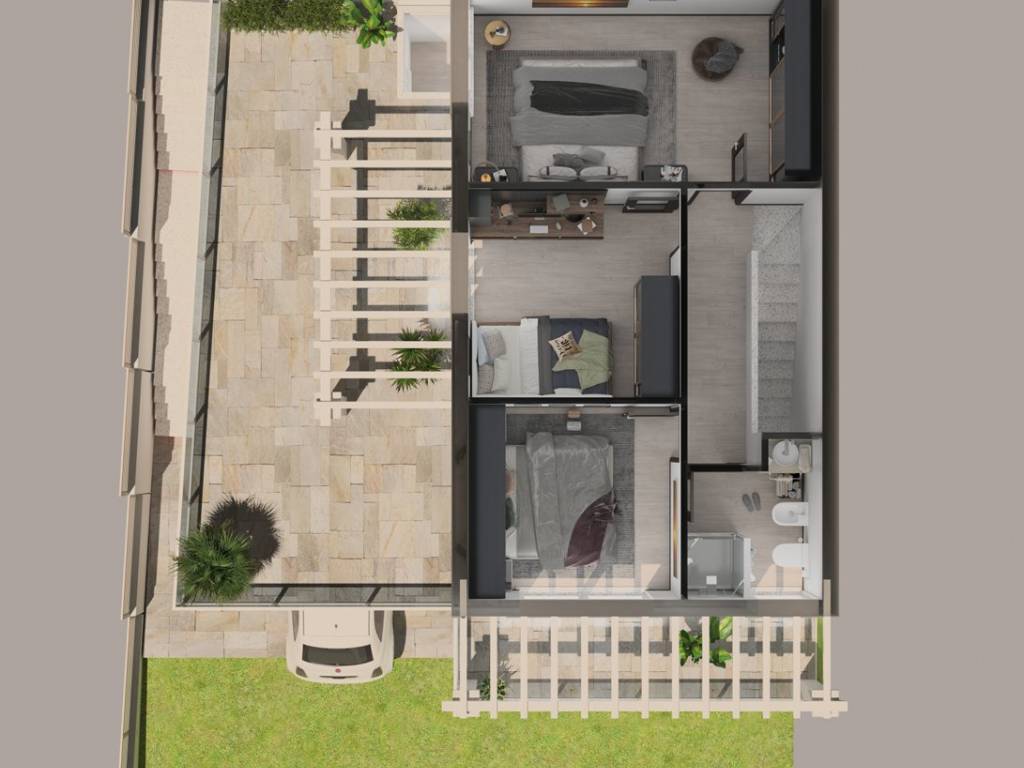 Villetta a schiera a Cagliari in Via Eugenio Montale, 30 - Foto 4