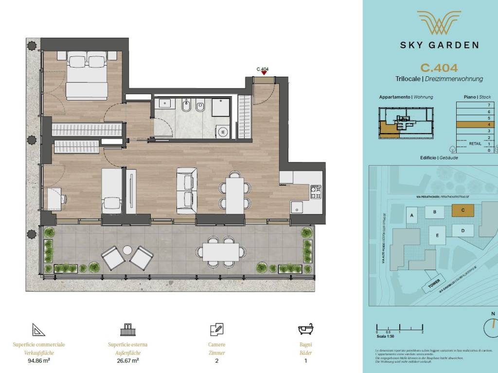 Appartamento a Bolzano in Piazza Walther von der Vogelweide, 22 - Foto 4