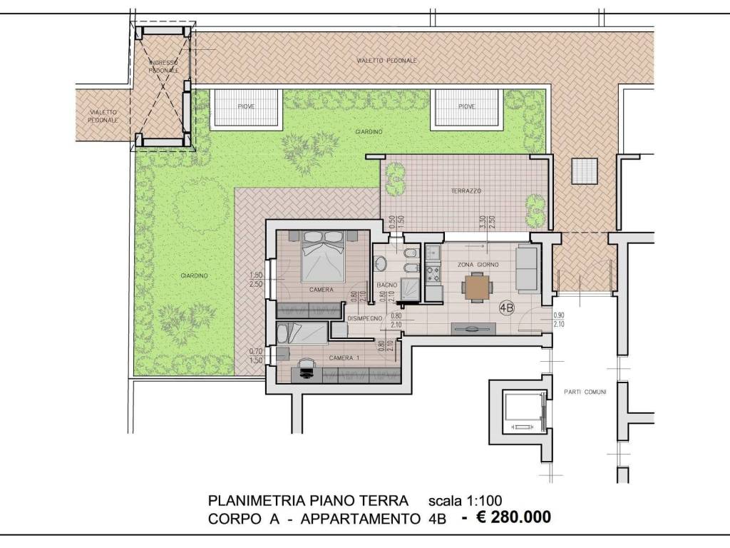 Appartamento a Brugherio in Via Montello, 96 - Foto 2
