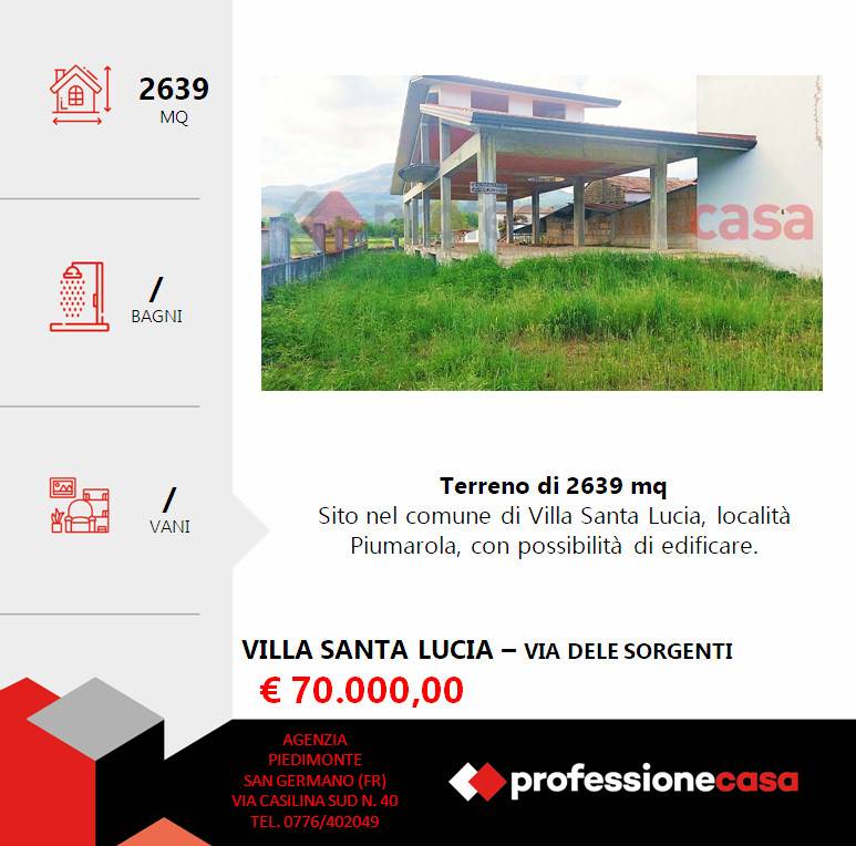 Terreno a Villa santa lucia in VIA LE SORGENTI, 0 - Foto 4