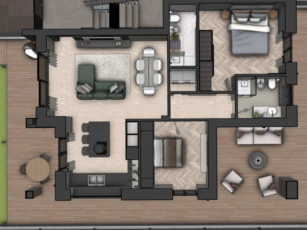 Appartamento a Rivalta di torino in Via Moriondo, 52 - Foto 3