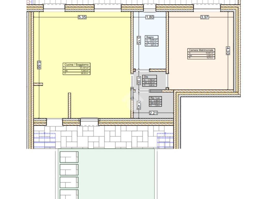 Appartamento a Castiglione delle stiviere in Via Leonardo da Vinci - Foto 4