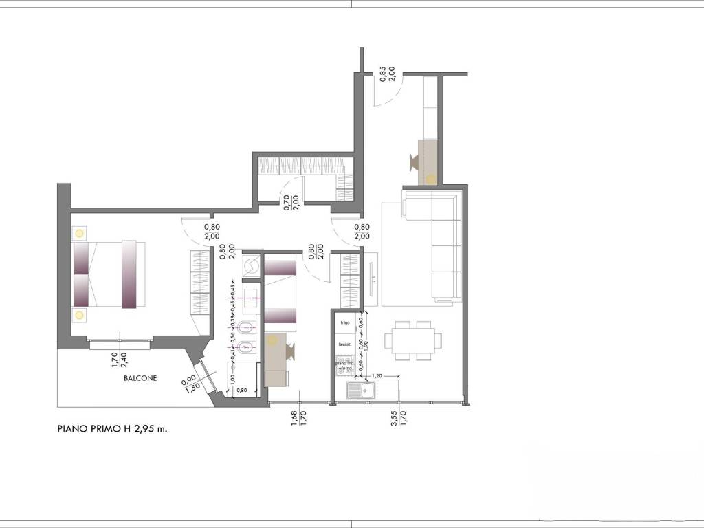 Appartamento a Como in Viale per S. Fermo della Battaglia, 18 - Foto 2