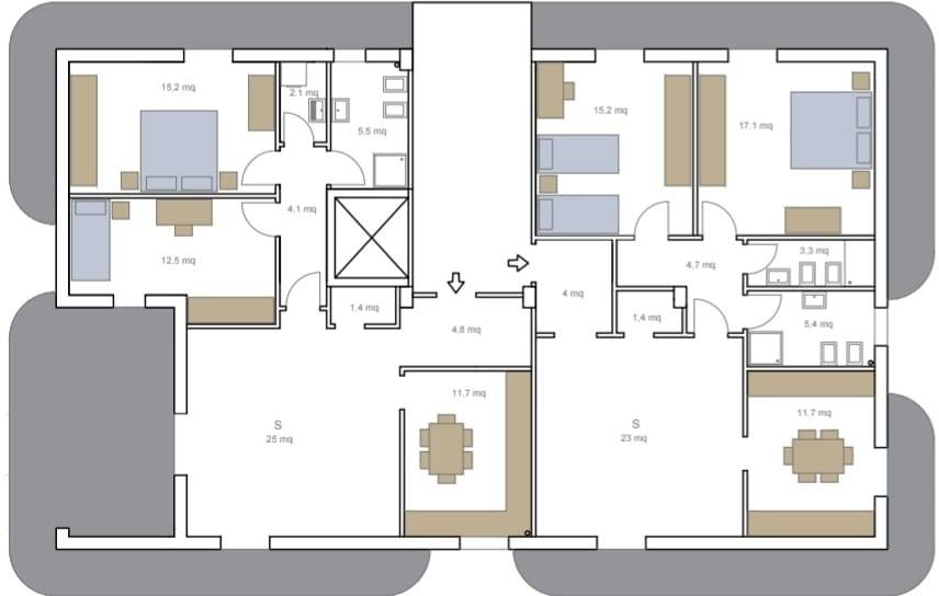 Appartamento a Crotone in Via Filippine, 3 - Foto 3