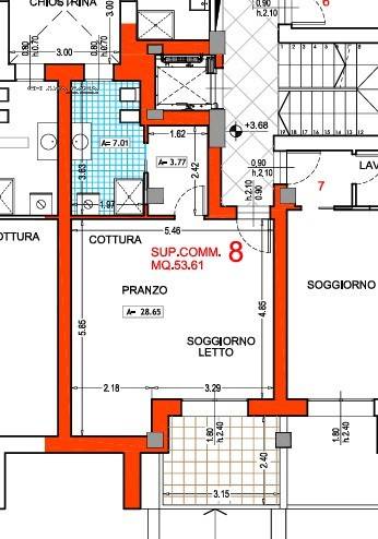 Appartamento a Pesaro in via cavallotti - Foto 3