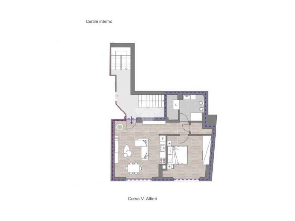 Appartamento a Asti in Corso Alfieri, 231 - Foto 3