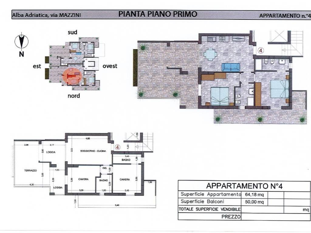 Appartamento a Alba adriatica in Viale Giuseppe Mazzini, 141 - Foto 5