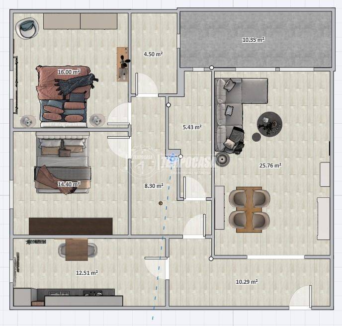 Appartamento a Modena in Via PASTEUR 1 - Foto 2