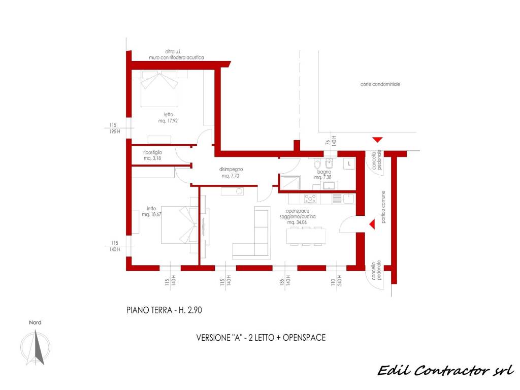 Appartamento a Occhiobello in Via Roma Tronco 2, 1 - Foto 3