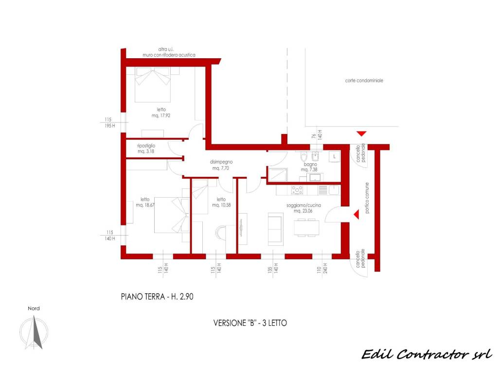 Appartamento a Occhiobello in Via Roma Tronco 2, 1 - Foto 4