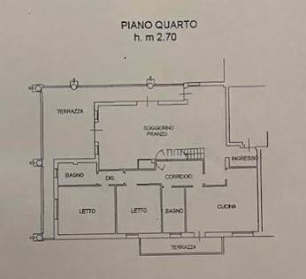 Attico / mansarda a Rovigo in Via del Sacro Cuore, 10 - Foto 2