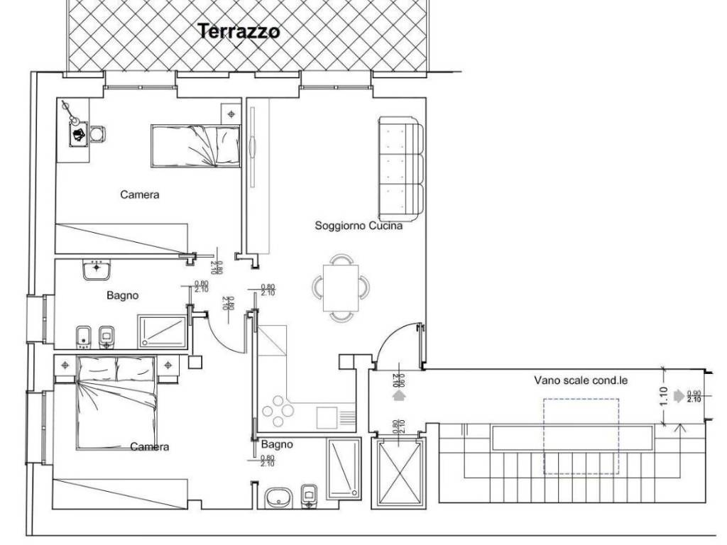 Appartamento a Melzo in Via Montello - Foto 3