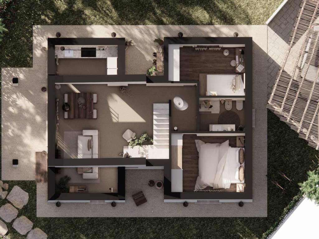 Villa a Roma in Via Casalnoceto, 29 - Foto 2