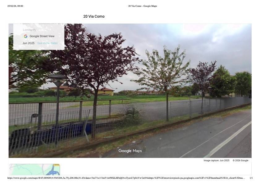 Terreno a Bonate sopra in Via Como, 9 - Foto 2