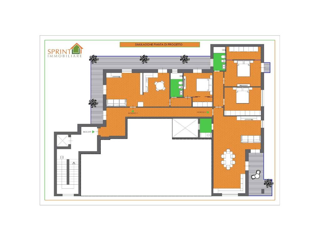 Appartamento a Monopoli in Via Urbano Rattazzi, 115 - Foto 2