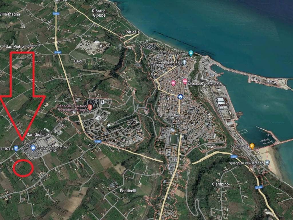 Terreno a Ortona in Strada Comunale Fonte Grande - Foto 2