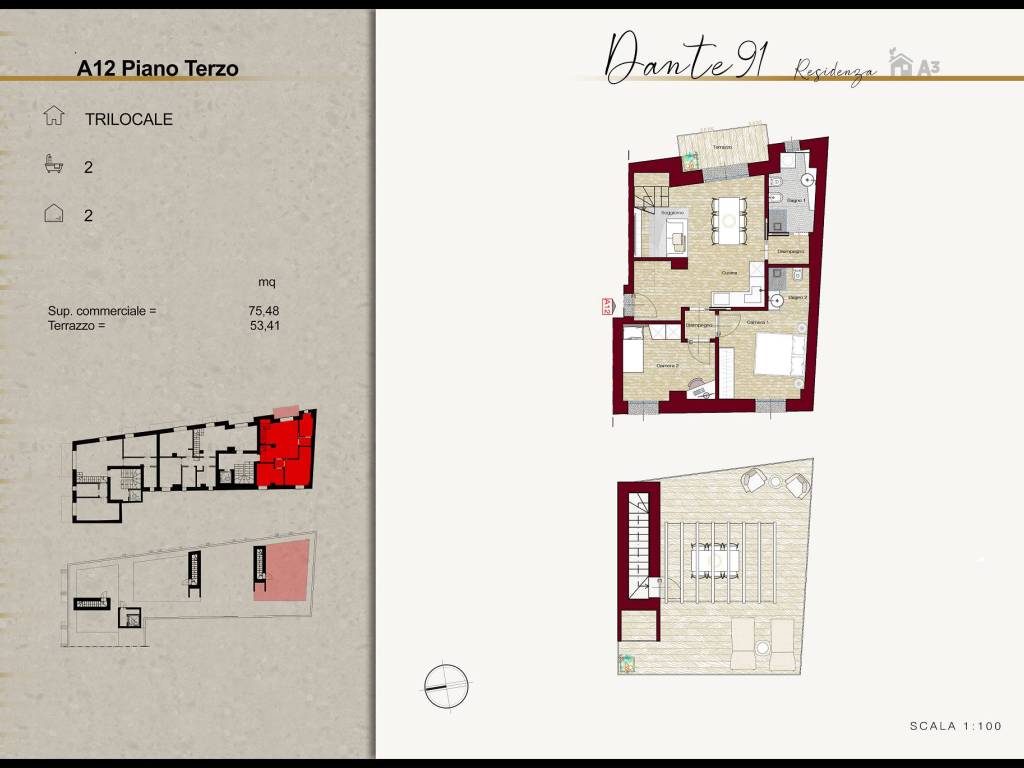 Appartamento a Cattolica in Via Dante, 91 - Foto 3