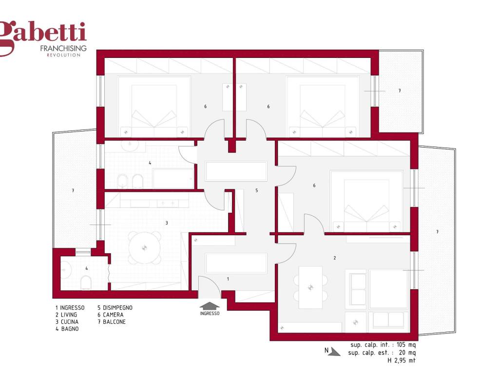 Appartamento a Napoli in Via Giulio Cesare, 7 - Foto 2