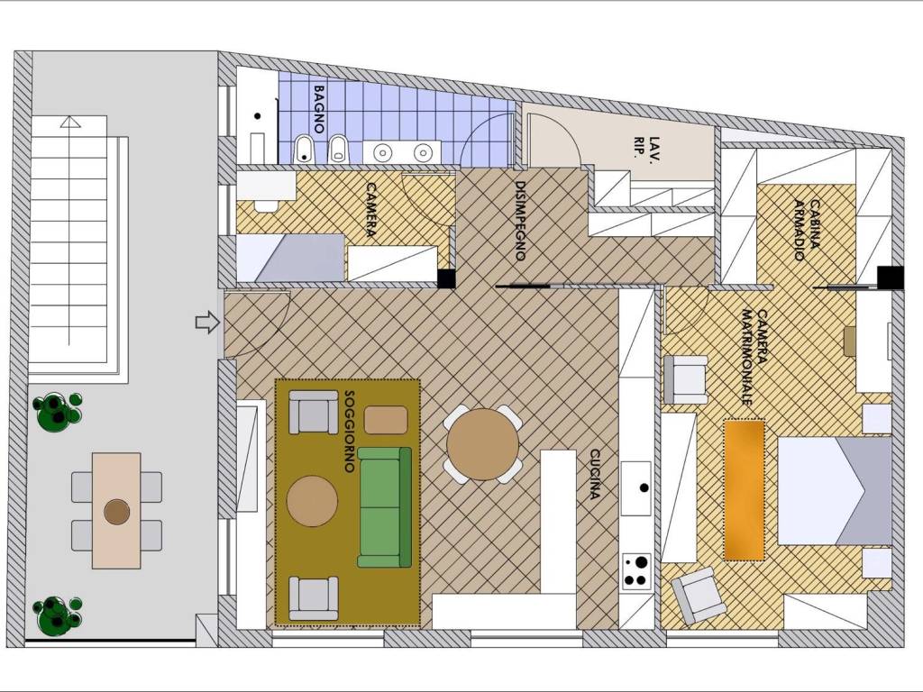 Appartamento a Pordenone in Corso Vittorio Emanuele II, 17 - Foto 2
